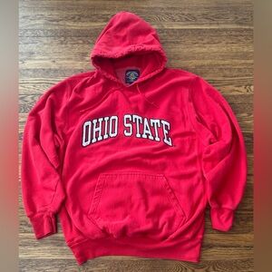 OHIO STATE BUCKEYES VINTAGE (STEVE & BARRY’S) HOODIE
